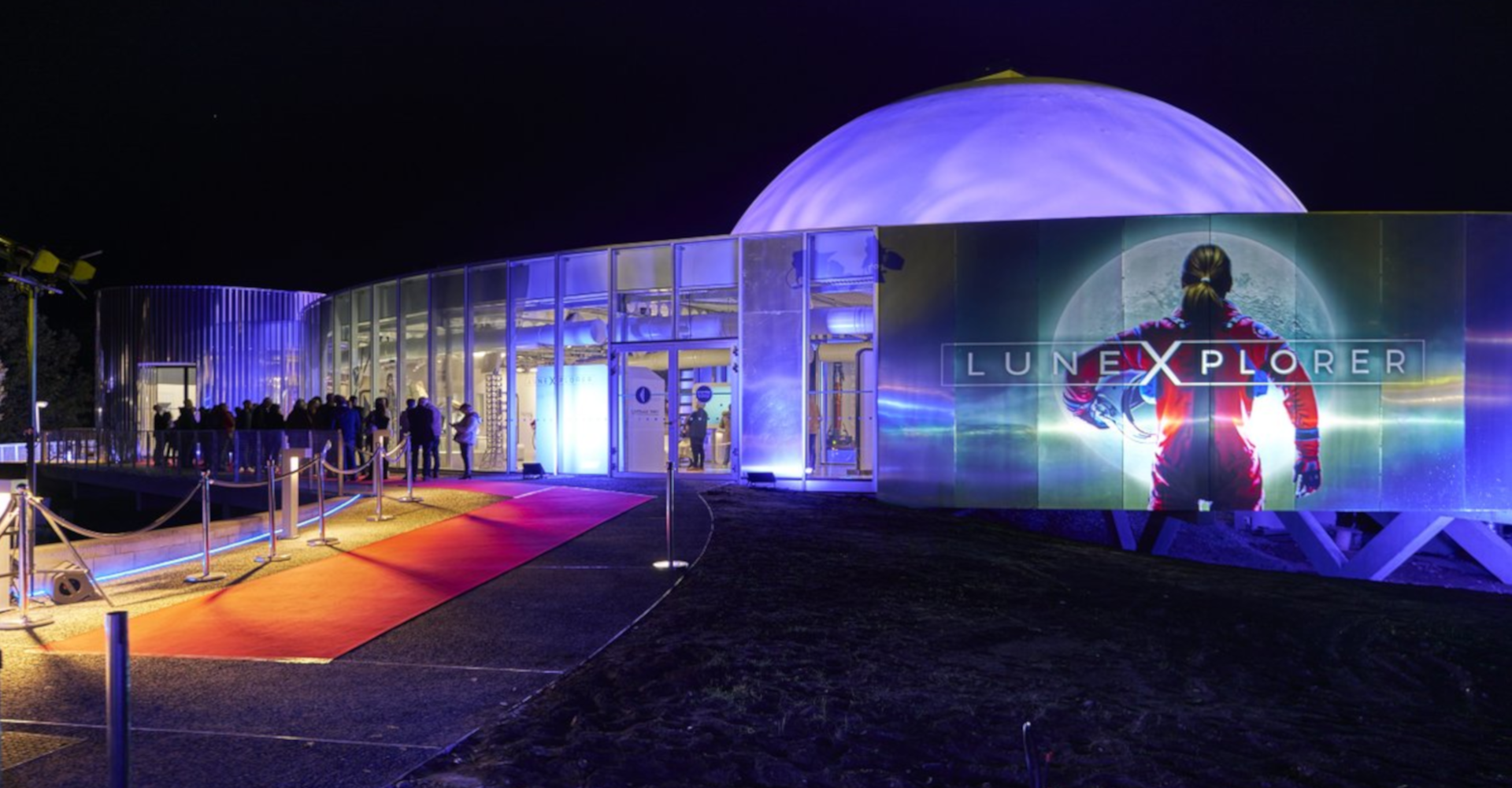 Inauguration de luneXplorer à la Cité de l’Espace